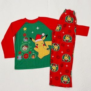 Pokémon Boys Christmas Pajamas